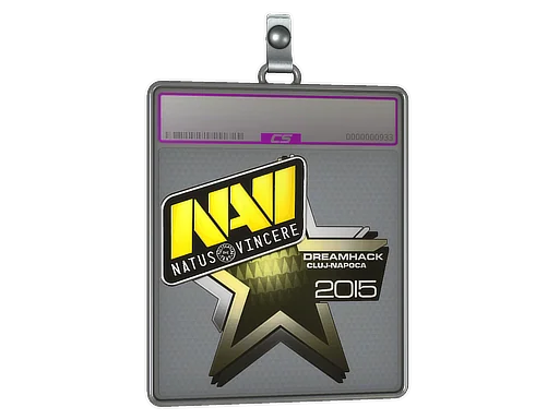 Placa de Adesivo | Natus Vincere (Brilhante) | Cluj-Napoca 2015