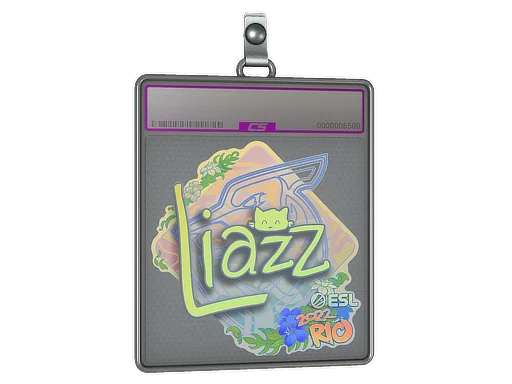 Placa de Adesivo | Liazz (Holográfico) | Rio 2022