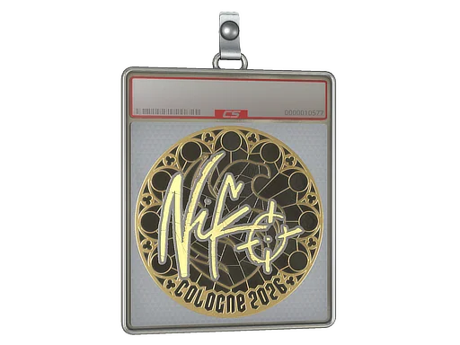 印花板 | NiKo（金色）| 2026年科隆锦标赛