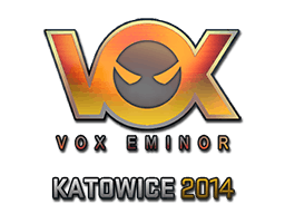 Klistermärke | Vox Eminor (Holo) | Katowice 2014