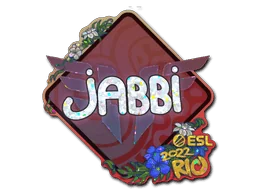 Sticker | jabbi (Glitter) | Rio 2022