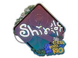 Sticker | sh1ro (Glitter) | Rio 2022