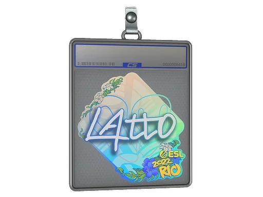 Klistermärkesfodral | latto | Rio 2022