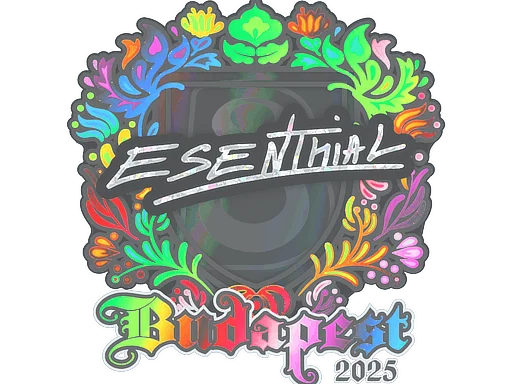 印花 | esenthial（全息）| 2025年布达佩斯锦标赛