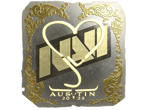 Klistermärke | jL (guld) | Austin 2025
