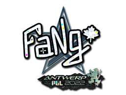 Klistermärke | FaNg (Glitter) | Antwerp 2022
