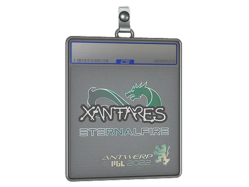 Placa de pegatinas | XANTARES | Amberes 2022