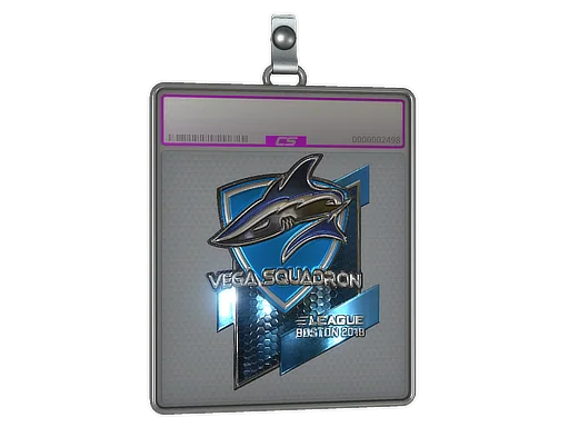 Klistermärkesfodral | Vega Squadron (Foil) | Boston 2018