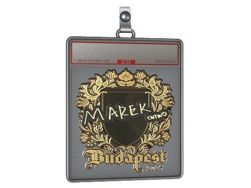Sticker Slab | Marek (Gold) | Budapest 2025