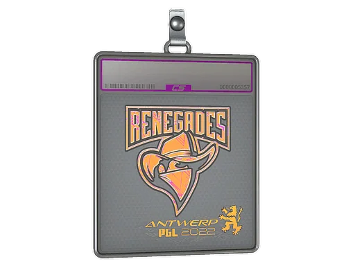 Aufkleberhülle | Renegades (Holo) | Antwerpen 2022