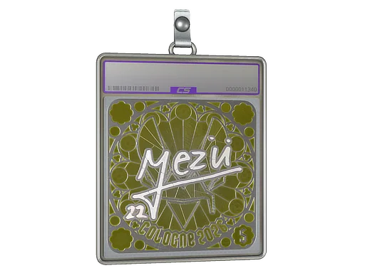Placa de pegatinas | mezii (reflectante, con clasificación) | Colonia 2026