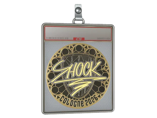 印花板 | SHOCK (金色) | 2026年科隆锦标赛