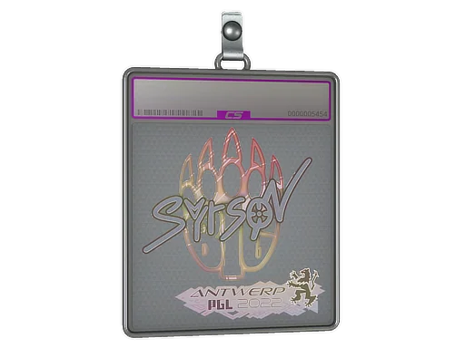 Placa de Adesivo | syrsoN (Holográfico) | Antuérpia 2022