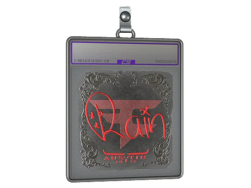 Placa de Adesivo | rain (Brilhante) | Austin 2025