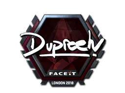 Adesivo | dupreeh (Brilhante) | Londres 2018
