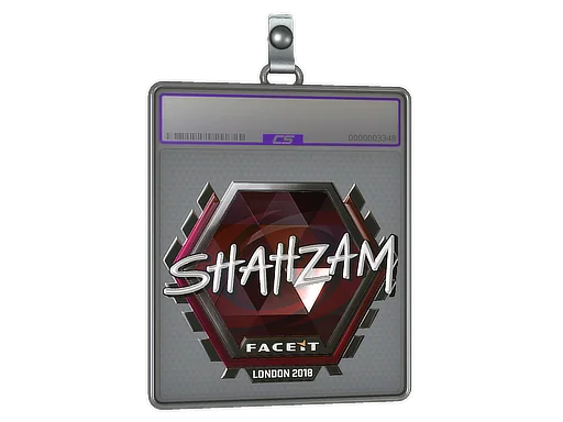 Placa de Adesivo | ShahZaM (Brilhante) | Londres 2018