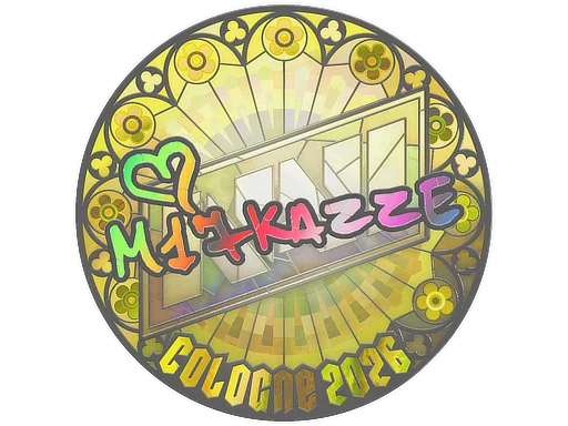 Klistermärke | makazze (holo) | Cologne 2026