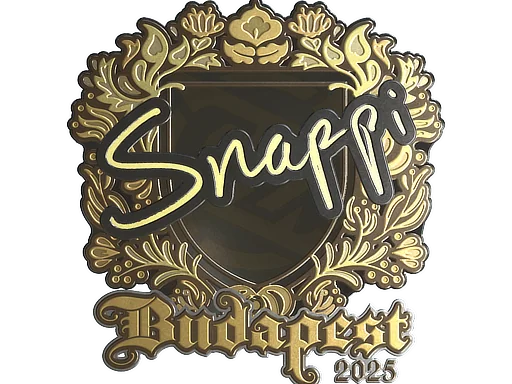 印花 | Snappi（金色）| 2025年布达佩斯锦标赛