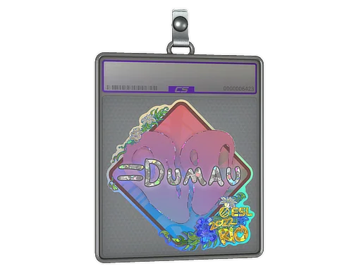 Klistermärkesfodral | dumau (glitter) | Rio 2022