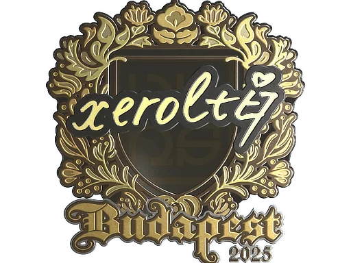 印花 | xerolte（金色）| 2025年布达佩斯锦标赛