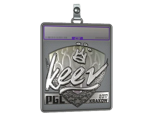 Klistermärkesfodral | keev (Foil) | Krakow 2017