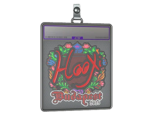 印花板 | HooXi（刺绣）| 2025年布达佩斯锦标赛