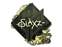 印花 | slaxz-（金色）| 2022年里约热内卢锦标赛