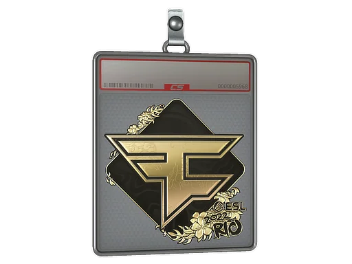 Aufkleberhülle | FaZe Clan (Gold) | Rio 2022