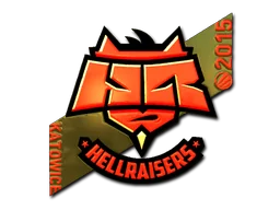 Klistermärke | HellRaisers (Guld) | Katowice 2015