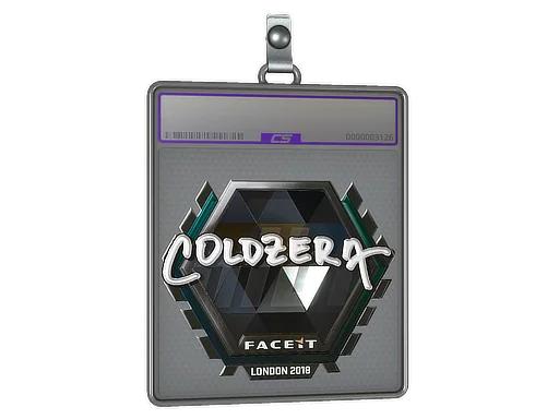 Klistermärkesfodral | coldzera (Foil) | London 2018