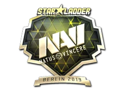 Pegatina | Natus Vincere (dorada) | Berlín 2019