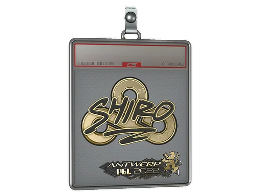 Sticker Slab | sh1ro (Gold) | Antwerp 2022