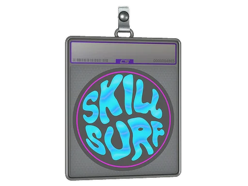 Klistermärkesfodral | Miami Skill Surf (holo)