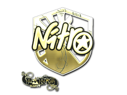 印花 | nitr0（金色）| 2023年巴黎锦标赛