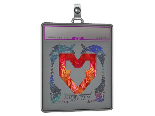 Placa de pegatinas | MOUZ (holográfica) | Austin 2025
