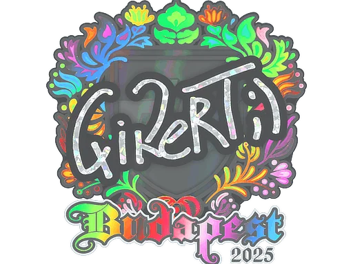 Adesivo | qikert (Holográfico) | Budapeste 2025