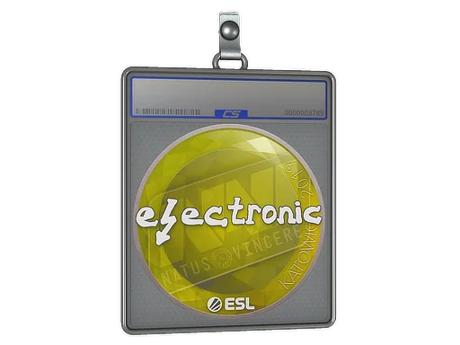 Placa de Adesivo | electronic | Katowice 2019