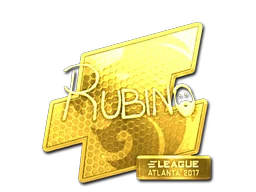 Sticker | RUBINO (Gold) | Atlanta 2017
