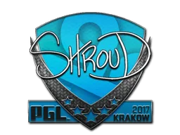 Klistermärke | shroud | Krakow 2017