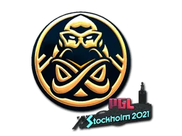 Naklejka | ENCE (foliowana) | Sztokholm 2021