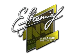 Klistermärke | flamie | Boston 2018