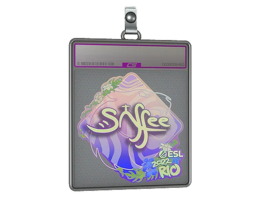 Sticker Slab | saffee (Holo) | Rio 2022
