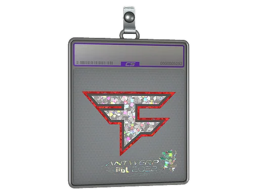 Placa de pegatinas | FaZe Clan (purpurina) | Amberes 2022
