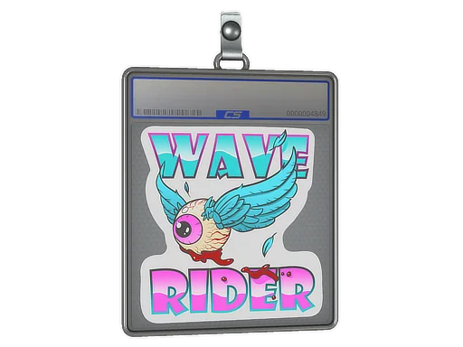 Sticker Slab | Miami Wave Rider