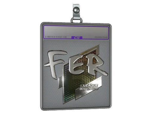 Klistermärkesfodral | fer (Foil) | Boston 2018