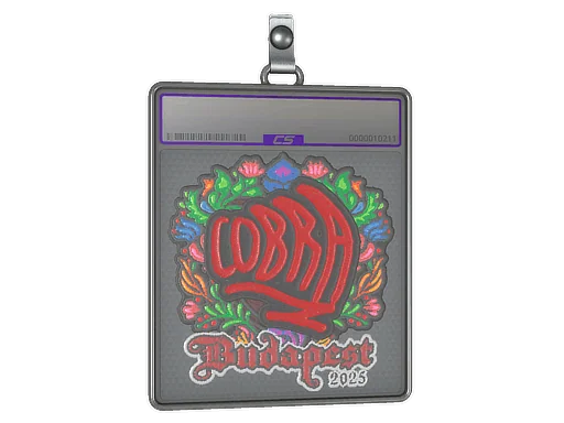 Sticker Slab | cobra (Embroidered) | Budapest 2025