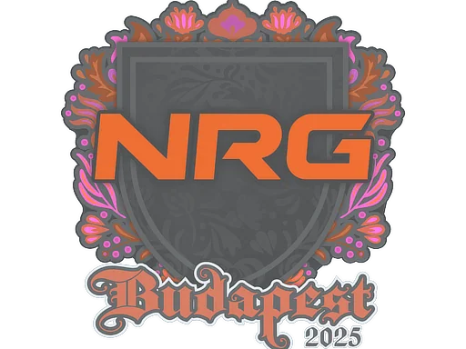 Klistermärke | NRG | Budapest 2025