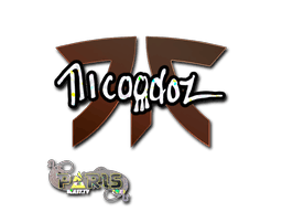 Pegatina | nicoodoz (purpurina) | París 2023