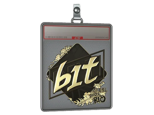 Sticker Slab | b1t (Gold) | Rio 2022