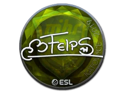 Klistermärke | felps (Foil) | Katowice 2019